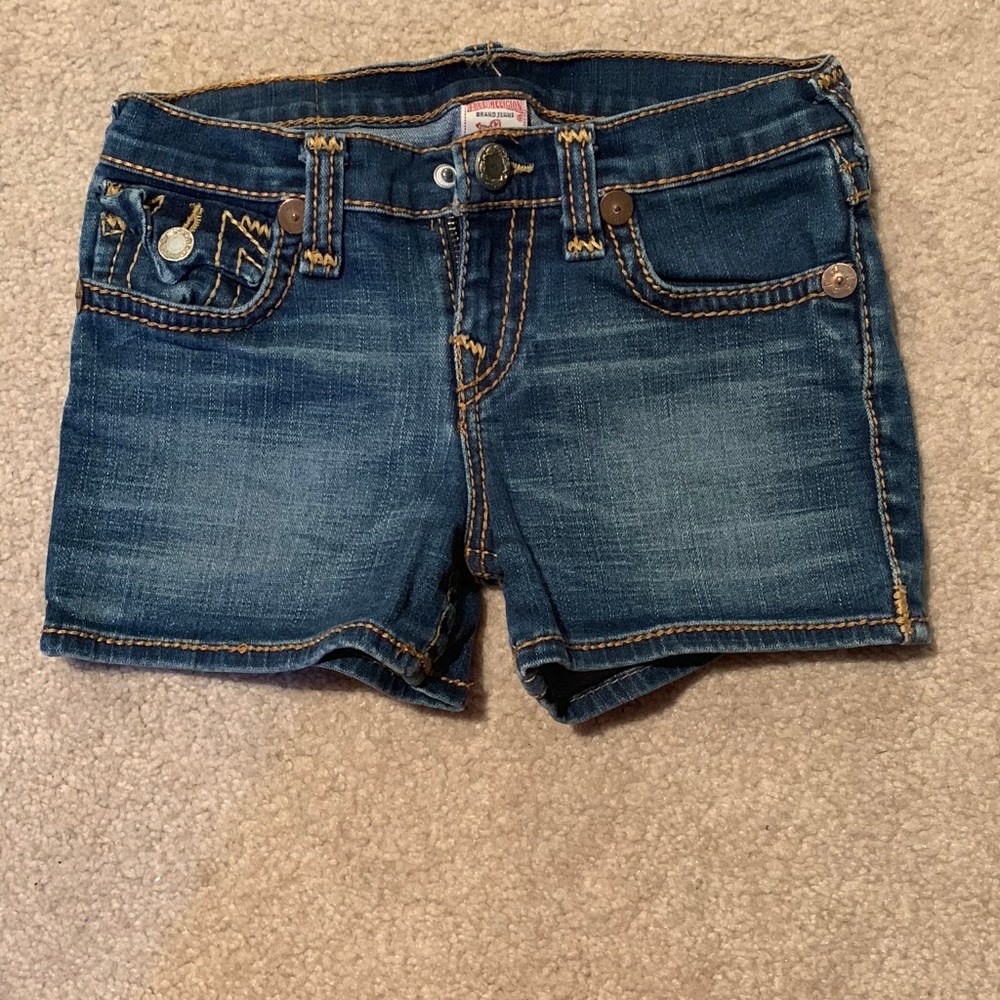 Girls' True Religion Denim Shorts